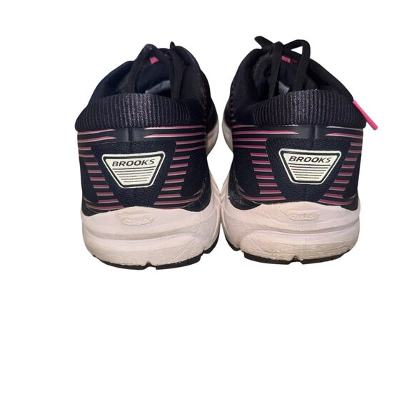 Brooks Addiction 14 Road Running Shoes 10.5 Black Pink Trail Sneakers Cushioned - Picture 12 of 12